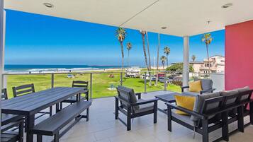 Condo, Multiple Beds, Balcony, Ocean View | Outdoor dining