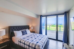 公寓客房, 2 張加大雙人床, 露台, 海景 | 2 間睡房、獨特設計、獨特裝修、床單