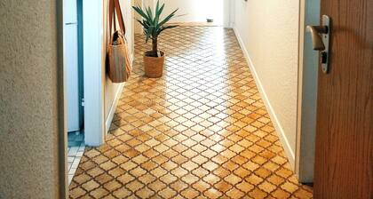 Bright vacation apartment near bathing lake with garden. Family and pet friendly!