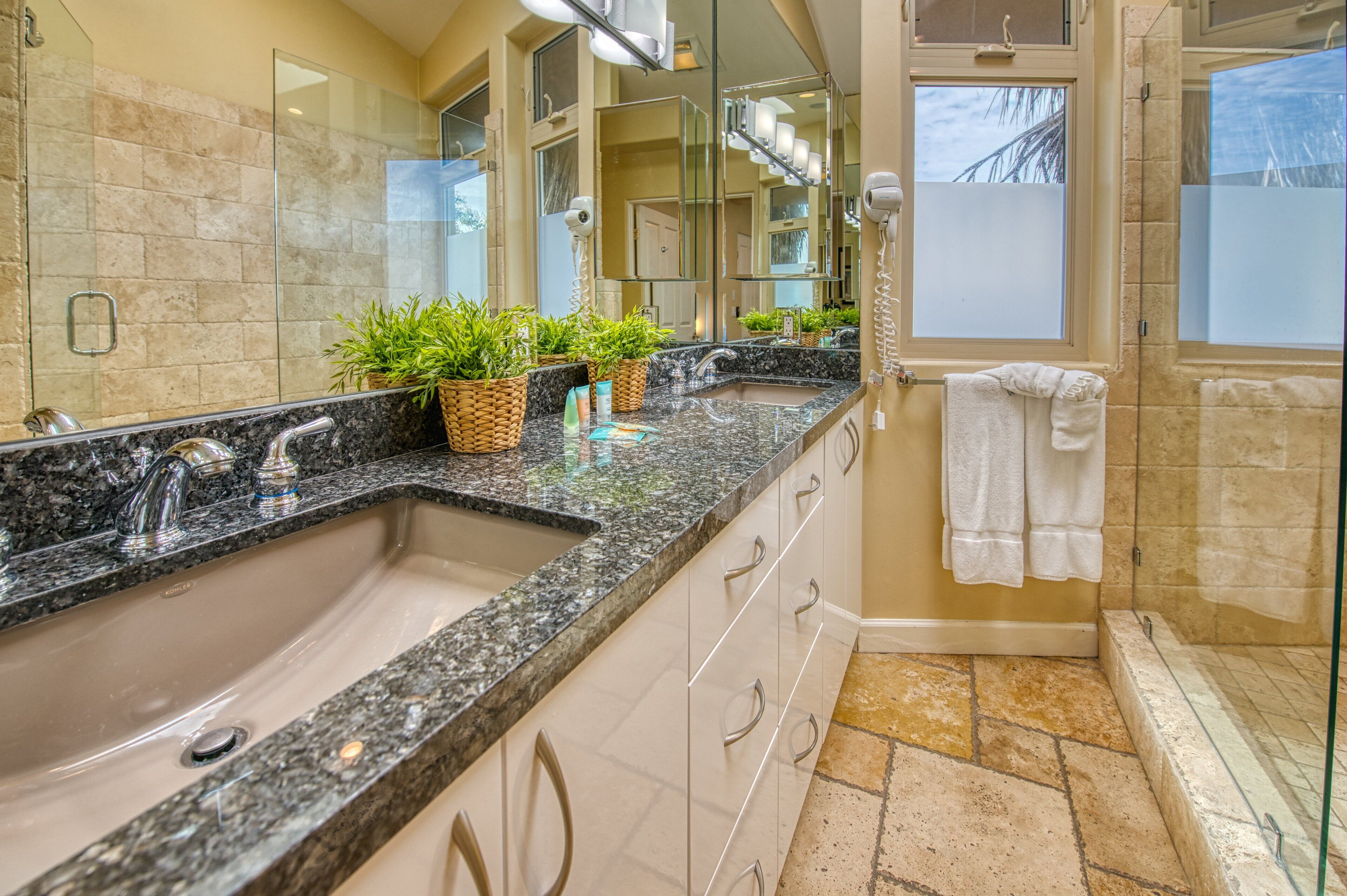 House, Multiple Beds, Patio, Ocean View | Bathroom | Designer toiletries, towels, toilet paper