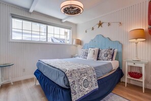 Ferienhaus, Mehrere Betten, Terrasse, Meerblick | Ausblick vom Zimmer