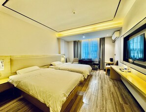 컴포트 더블룸 | 책상, 노트북 작업 공간, 방음 설비, 무료 WiFi