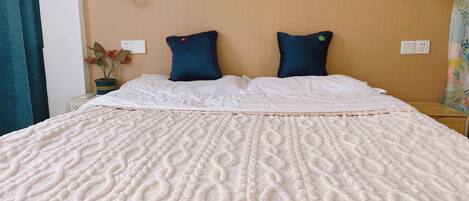 2 slaapkamers, een strijkplank/strijkijzer, wifi, beddengoed