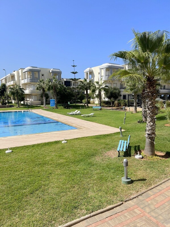 Pool - Appart Luxe 2 chambres ,Bahia Golf Beach ,Bouznika, Golf & Mer (Bouznika)