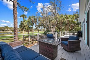 Terrace/patio - Brand New, Golf Cart Included - 546 Remora Dr. (Fripp Island)