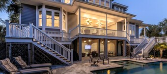 Oceanview steps from the beach! 6 BR 6.5 Bath with Private Pool