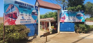 Fachada de la propiedad