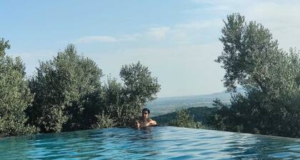 Vacation close to nature in fully equipped tents in the olive grove in Tuscany