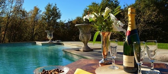 Luxurious 2-bedroom villa with private pool, AC, WiFi , Vineyard in Tuscany