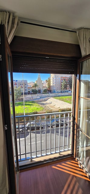 Premium Apartment, Balcony, City View | Balcony view - Ola Rosaleda (Málaga)