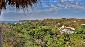 Vue sur la plage ou l’océan
