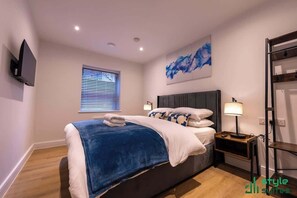 2 soverom, strykejern/-brett, wi-fi og sengetøy