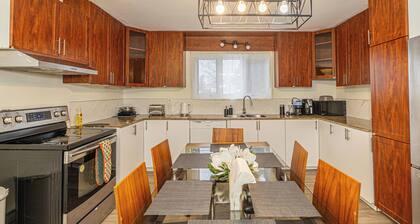 Spacious & Quiet 3 BDR Apt /15 mins to DT &Parking
