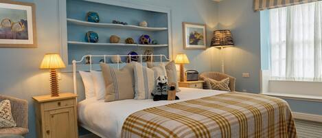 Deluxe vierpersoonskamer | Hypoallergeen beddengoed, gratis wifi, beddengoed