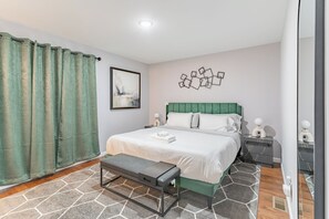 3 bedrooms, WiFi, bed sheets - Comfy Unit Loft 15 min to EWR (Newark)