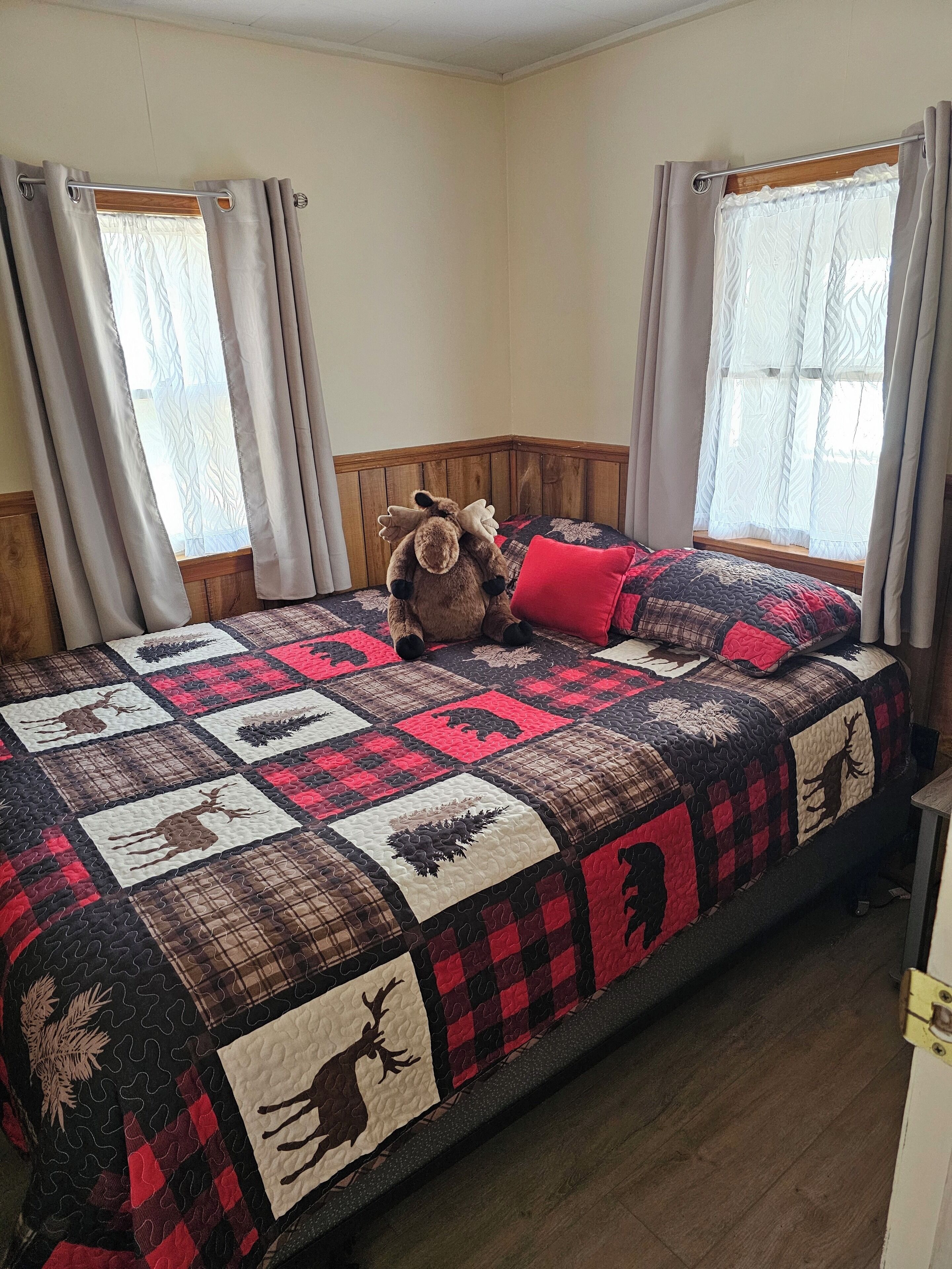 2 chambres, Wi-Fi, literie fournie