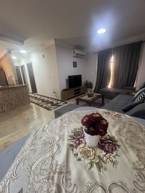 Living area - Madinaty Cozy 2BR Stay (Second New Cairo)