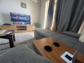 Living area - Madinaty Cozy 2BR Stay (Second New Cairo)