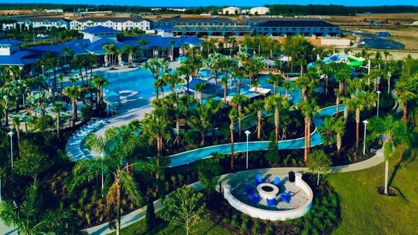 Condo, Multiple Beds (117 JW - 5BR Resort Townhome: Private) | Pool | A heated pool - 117 JW - 5BR Resort Townhome: Private Pool (Davenport)