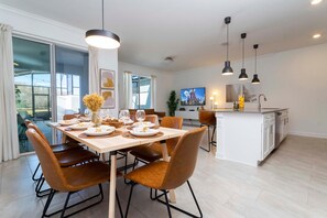 Condo, Multiple Beds (4379 SL- Enchantment 4BR Townhome wit) | Dining - 4379 SL- Enchantment 4BR Townhome With Pool (Kissimmee)