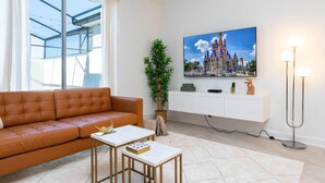 Condo, Multiple Beds (4379 SL- Enchantment 4BR Townhome wit) | Living area - 4379 SL- Enchantment 4BR Townhome With Pool (Kissimmee)