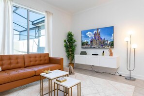 Condo, Multiple Beds (4379 SL- Enchantment 4BR Townhome wit) | Living area - 4379 SL- Enchantment 4BR Townhome With Pool (Kissimmee)