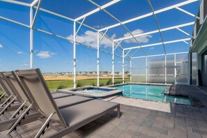 House, Multiple Beds (*9332 SH - Champions Gate Unique Luxu) | Pool | A heated pool - 9332 SH - Champions Gate Unique Luxury 6BR (Davenport)