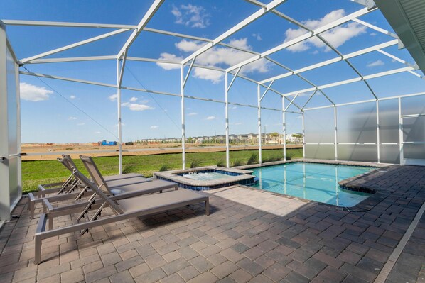 Casa, várias camas (*9332 SH - Champions Gate Unique Luxu) | Piscina | Piscina aquecida