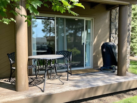 Outdoor dining. Contemporary Studio ... dog-friendly