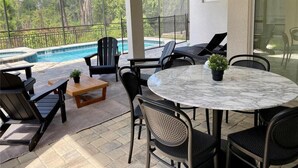 Ferienhaus, Mehrere Betten (8949 CB - Exquisite Luxury Home with ) | Speisen im Freien
