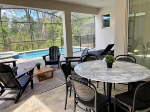 House, Multiple Beds (8949 CB - Exquisite Luxury Home with ) | Outdoor dining - 8949 CB - Exquisite Luxury Home With Pool Retreat (Kissimmee)