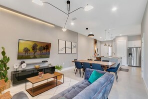 House, Multiple Beds (2652 SS - Enchanted 4-Bedroom Disney ) | Living area