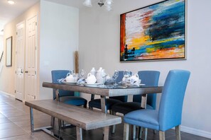 House, Multiple Beds (1543 CP - Opulent 4BR Townhome: Priva) | Dining - 1543 CP - Opulent 4BR Townhome: Private Pool, Solara Resort (Kissimmee)