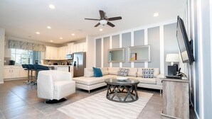House, Multiple Beds (1543 CP - Opulent 4BR Townhome: Priva) | Living area - 1543 CP - Opulent 4BR Townhome: Private Pool, Solara Resort (Kissimmee)