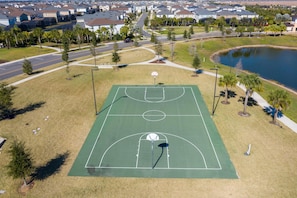 Sports court - 1543 CP - Opulent 4BR Townhome: Private Pool, Solara Resort (Kissimmee)