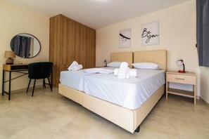 1 soveværelse, strygejern/strygebræt, gratis Wi-Fi, sengetøj