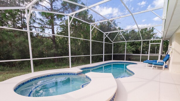 House, Multiple Beds (545 WS - 3BR - Serene Haven Single Fa) | Pool | A heated pool - 545 WS - 3BR - Serene Haven Single Family (Davenport)