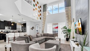 Σπίτι, Περισσότερα από 1 Κρεβάτια (9008 PM - 5BD Serenity Villa: A Parad) | Περιοχή καθιστικού