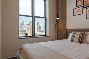 2 bedrooms, iron/ironing board, travel crib, free WiFi