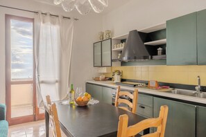 Apartment, Sea View | Private kitchen