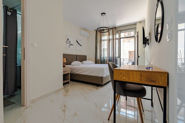 1 soveværelse, strygejern/strygebræt, gratis Wi-Fi, sengetøj