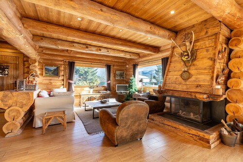 Chalet des Sonnailles - Montagnes, jardin et garage