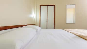 Wi-Fi de cortesia, roupa de cama