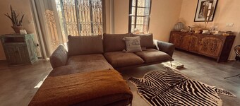 Guest house at the gateway to the Agafay desert