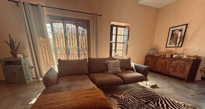 Guest house at the gateway to the Agafay desert