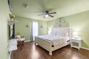 2 soveværelser, strygejern/strygebræt, gratis Wi-Fi, sengetøj