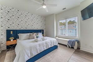5 bedrooms, iron/ironing board, WiFi, bed sheets - Luxury Hilton Head Beach House | Sleeps 20 | Hot Tub & Games (Hilton Head Island)