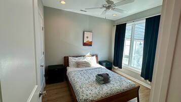 1 bedroom, iron/ironing board, travel crib, WiFi