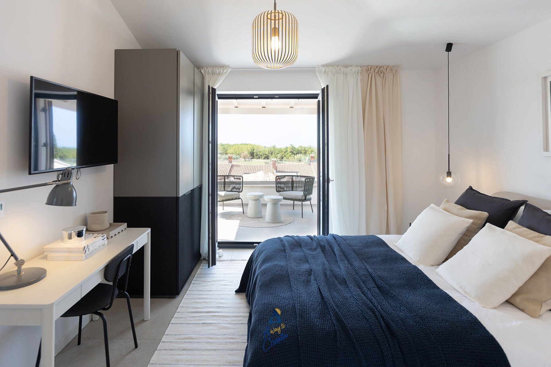 3 chambres, fer et planche à repasser, lit parapluie, Wi-Fi gratuit