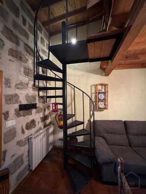 Living area - Duplex in the middle of nature, ideal for couples. (El Barraco)